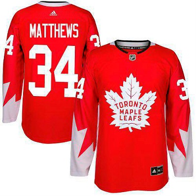 Leafs to wear a red alternate jersey 