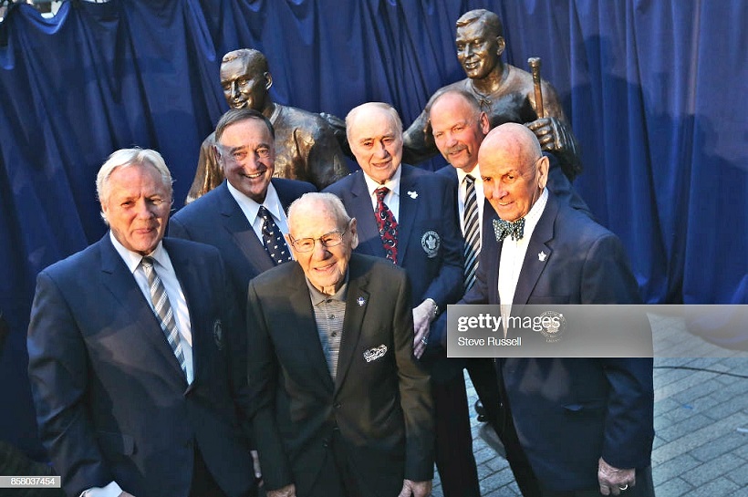 Johnny Bower, Red Kelly, Dave Keon - Toronto