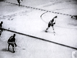 Vintage Toronto - Frank Big M  Mahovlich, at Maple Leaf Gardens during  the 1969-70 season, with Gary Unger #7 and I believe Dale Rolfe #18. Big  Frank, a class act, always