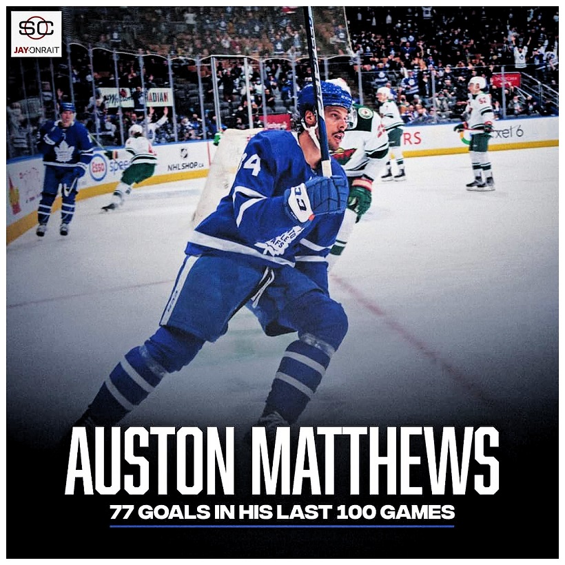 Sportsnet - Auston Matthews joined Dave Keon as the only