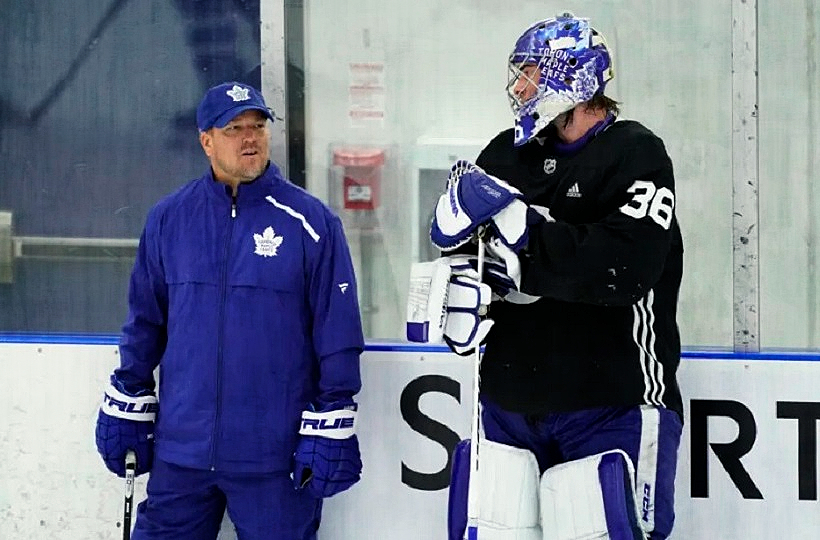 Toronto Maple Leafs Jack Campbell 36 White 2022 All-Star Eastern